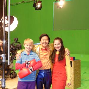 The Muppets 2011 - Reese Hartwig, Ken Jeong and J. Franzese