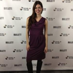 Lillian Rodriguez at Live Below the Line NYC Launch Event 2013.