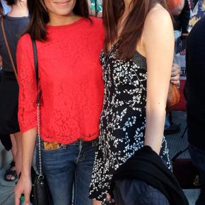 Jennifer Patino and Claudia Graf at event of Awesome Asian Bad Guys (2014)