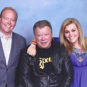 Peter Shatner with William Shatner and Peters daughter Ann