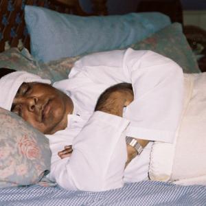 Sunjay's sick father Rameesh.