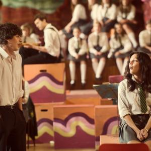 Still of Aneurin Barnard and Danielle Branch in Hunky Dory 2011
