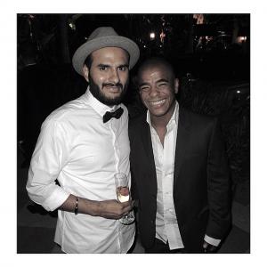 Great time at 2014 Dsquared2 Event in Los Angeles with Erick Morrillo