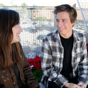 The Girl Madeleine Johnson and The Boyfriend Sean Funkhouser from The Christmas Valentine