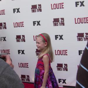 Ursula Parker at the premiere of Louie