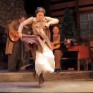 Pamela Daly dances a Jig as Ma Ingalls in 