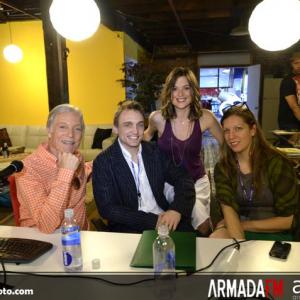 Armada FM Interview We Are the Hartmans director Laura Newman and stars Richard Chamberlain, Jennifer Restivo, and Ben Curtis