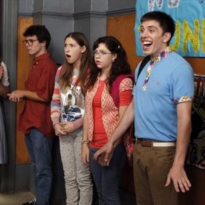 Still of Eden Sher, Blaine Saunders and Brock Ciarlelli in The Middle (2009)