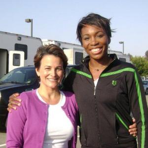 EA Sports Commercial Shoot with Venus Williams.