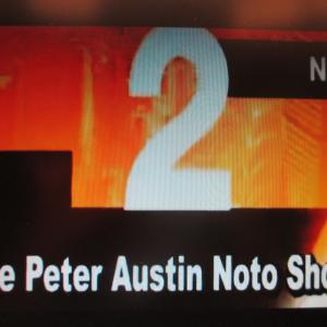 THE PETER AUSTIN NOTO SHOW LOGO ON MNN TV