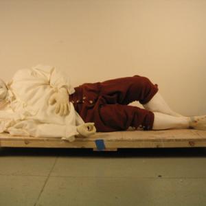 Peter Austin Noto's Plaster Mold Of His Body