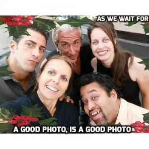 A Good Photo Is A Good Photo Peter Austin Noto Co Host Jennifer Nuccitelli Director of Photography Ellen Wolff Production Assistant Rakesh Shah and guest Giovanni Roselli On The Peter Austin Noto Show