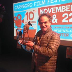 Ismail Abdelkhalek scores Keepsake the award for Best Cinematography at The Carrboro Film Festival 2015!