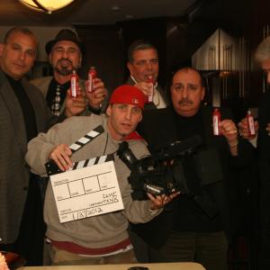 Rob Hawk Director  On set of PRONRG drink commercial