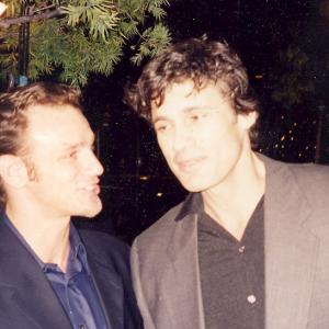 David Bertucci and Steven Bauer at the TRAFFIC premiere