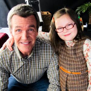 Marlowe Peyton with TV Uncle Neil Flynn