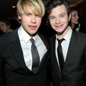 Chris Colfer and Chord Overstreet