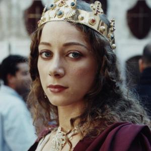 Nadia Hamzeh in the role of 'Queen Eleanor of Aquitaine' in the historic TV Drama 'Saladin'