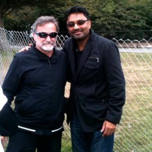 Jawad Qureshi with Robin Williams at San Francisco Comedy Festivale