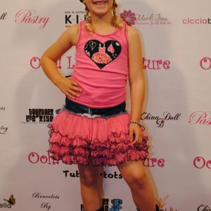 Natalia Stoa on the pink carpet at Ooh! LaLa! Coutures Tutus 4 Tots!