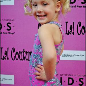 Natalia wearing Ooh! LaLa! Couture at the 2nd Annual Tutus 4 Tots on the pink carpet