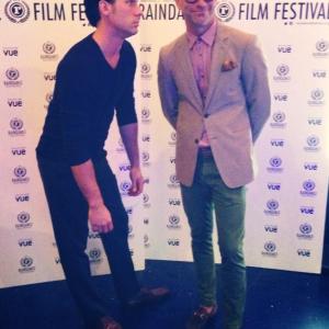 Premiere night of THE FAR FLUNG STAR at Raindance Film Festival London 2013 with Garrett Swann