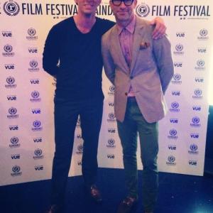 Premiere night of THE FAR FLUNG STAR at Raindance Film Festival London 2013 with Garrett Swann