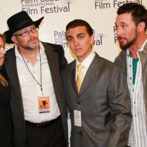 The Shift World Premiere at the 2013 Palm Beach International Film Festival From left to right Casey Fitzgerald Brad Banacka and Leo Oliva