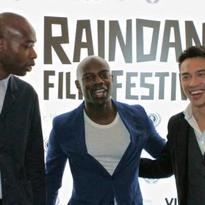 David Gyasi and Jason Wong for the World Premiere Panic with Director Sean Spencer