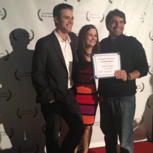 Cameron Radice, Lisa N Edwards, Jorge Rodas LA Movie Awards