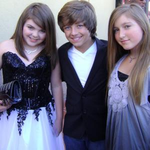 Austin at the Red Carpet Premier of Elle A Modern Cinderella Tale with Scarlett Knight  Lexi Distefano