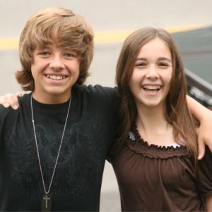 Austin Coleman and Haley Pullos