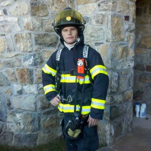 Jerry Lobrow As NYC Fireman