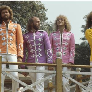 Still of Barry Gibb Peter Frampton Maurice Gibb Robin Gibb and Heart in Sgt Peppers Lonely Hearts Club Band 1978