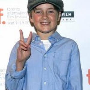 Keegan Boos poses on the red carpet for the screening of Beginners during the 2010 Toronto International Film Festival
