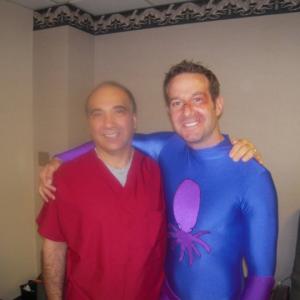Doctor Dave Petti and Squidman Andrew Roth