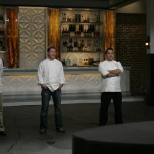 Still of Hubert Keller, Christopher Lee, Tim Love and Michael Schlow in Top Chef Masters (2009)