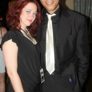 Harry Lennix and I at the 2011 Action on Film International Film Festival