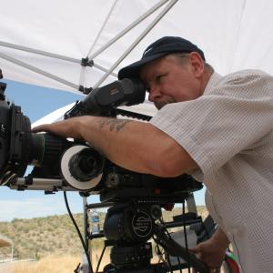 Steve Wargo and F900 on set of Dillon