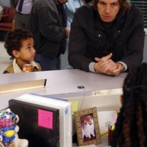 Still of Dax Shepard and Tyree Brown in Parenthood 2010
