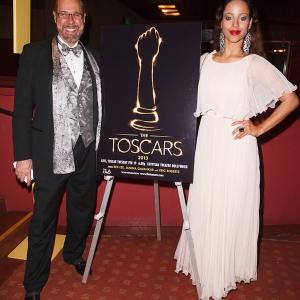 At The Toscars Awards with Lawrence Davis from Splash Magazines
