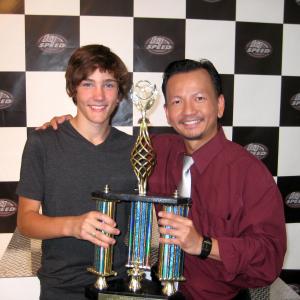 Randy Shelley and Kevin Trang in Kid Racers