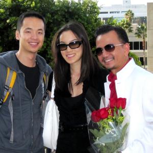 Phong Le Jessika Van and Kevin Trang in As Love Begins