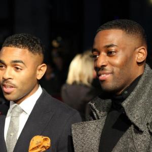 Anthony Welsh and Ashley Bashy Thomas at Premiere for My Brother The Devil in Leicester Square London