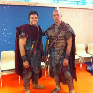 Philippe and Alex on Spartacus
