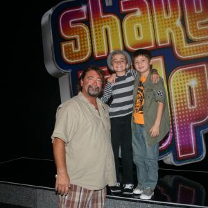 Shake It Up stage with Davis and Eric.