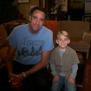 Hanging out with Brad Garrett after the live taping of the TilDeath episode Dogfight