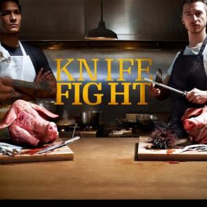 National Print Ad for Esquire TVs Knife Fight 2013