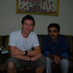 Kaustav Sinha (right) and Frederic St-Arnaud (left).
