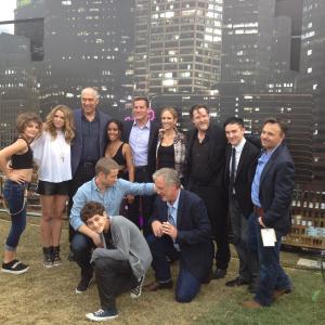 Cast and Producers of Gotham with Dana Walden, Gary Newman and Joe Early of Fox